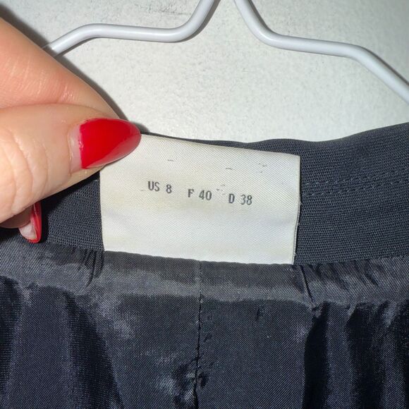 AKRIS Punto Wool Suit Jacket - Charcoal 8 - Picture 6 of 7